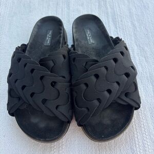Rag and bone Bailey Sport Sandals in black womens size 7